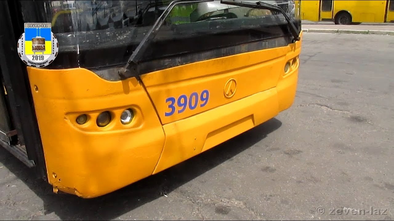 Київський тролейбус- ЛАЗ E183D1 №3909 29.06.2019 / Kyiv trolleybus- LAZ E183D1 №3909
