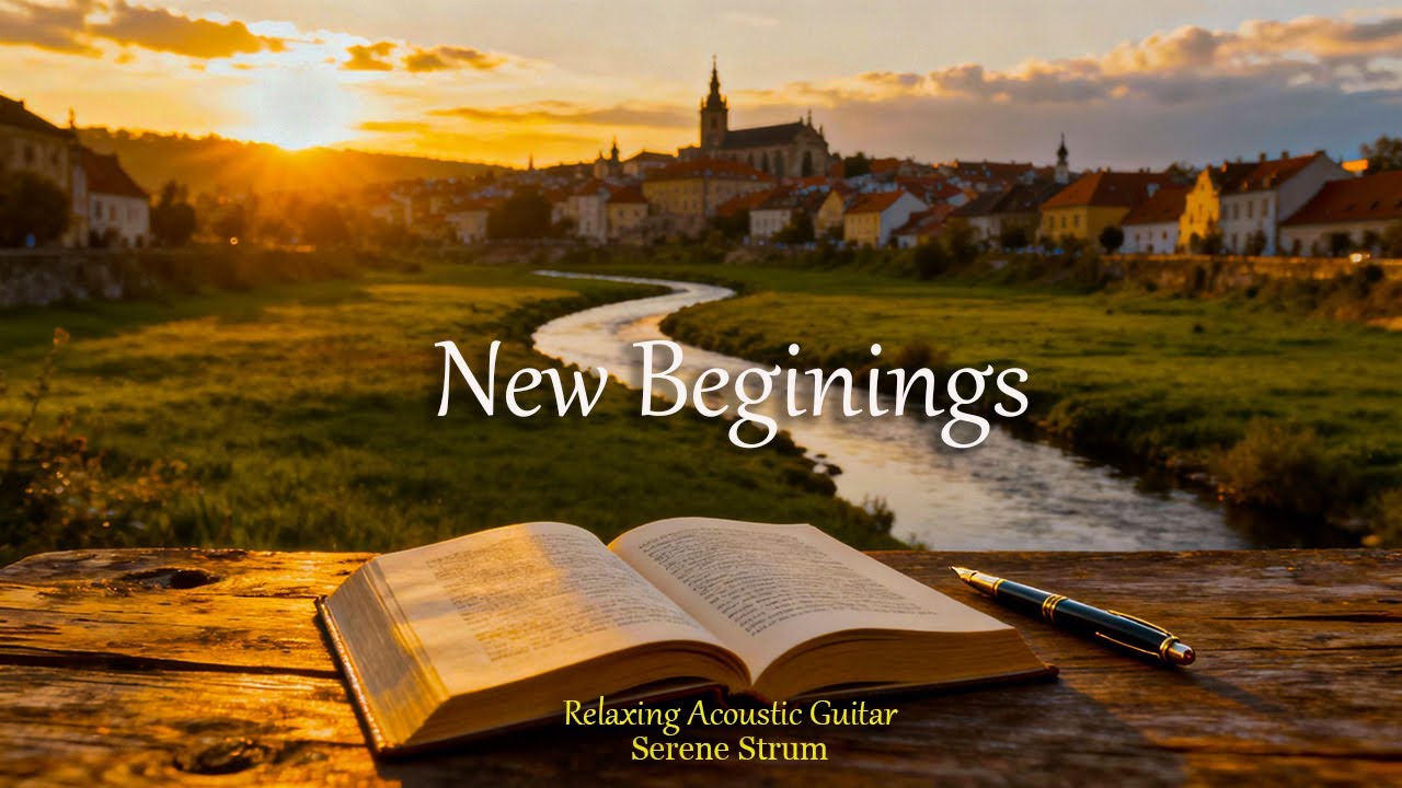 New Beginnings | Relaxing Guitar Music for Study, Stress Relief & Work