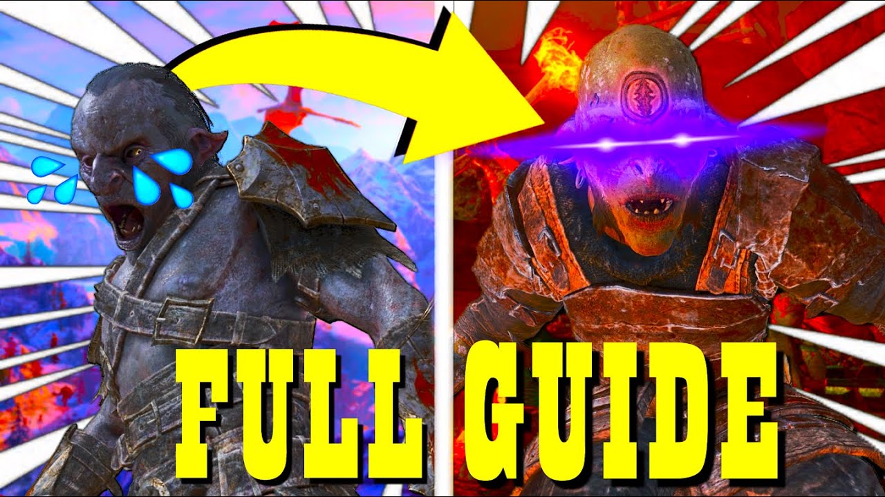 How To Get Cool And Unique Orcs In Shadow Of War (FULL GUIDE)