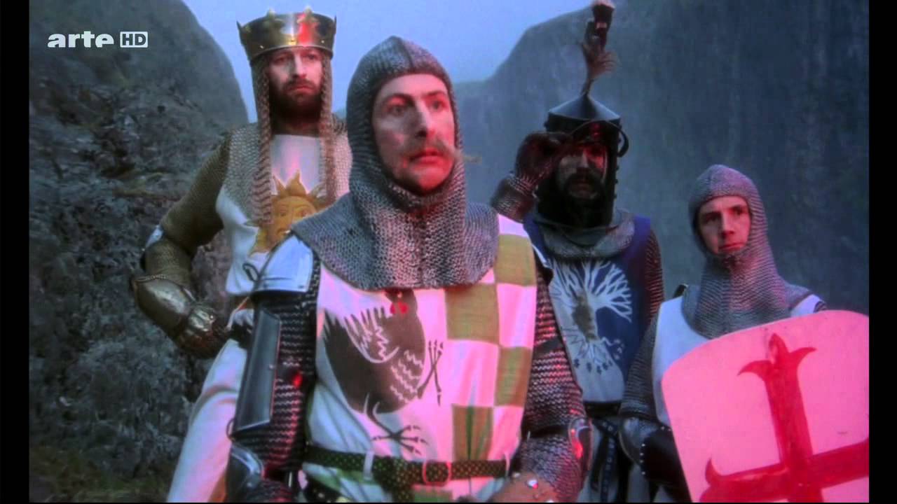 Monty Python Ritter der Kokosnuss Drei Fragen