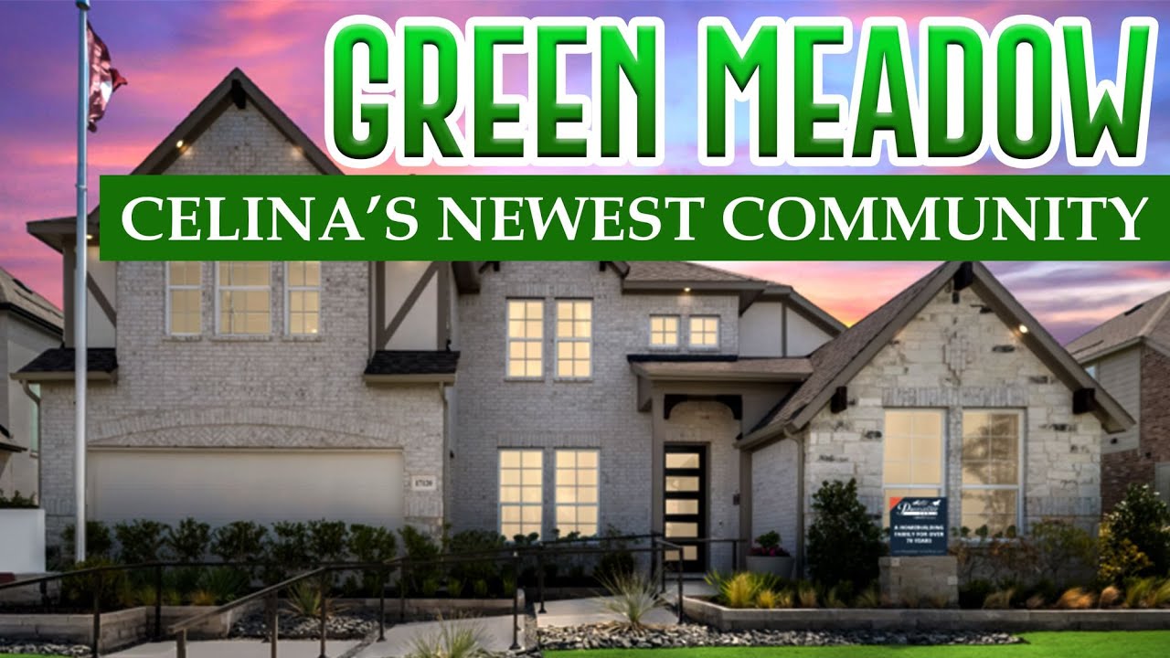 Tour NEW Pacesetter Homes in DFW Area | Green Meadow Community in Celina | Best Texas Real Estate