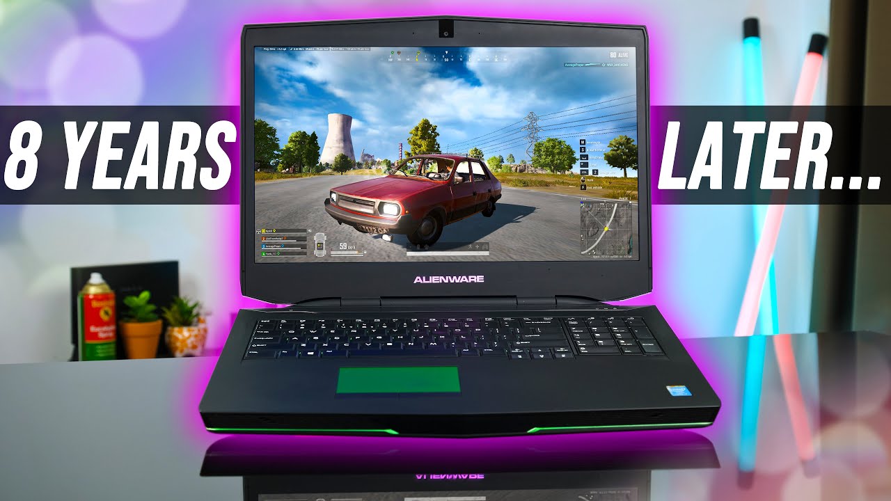 Using Alienware's BEST Laptop... 8 Years Later!