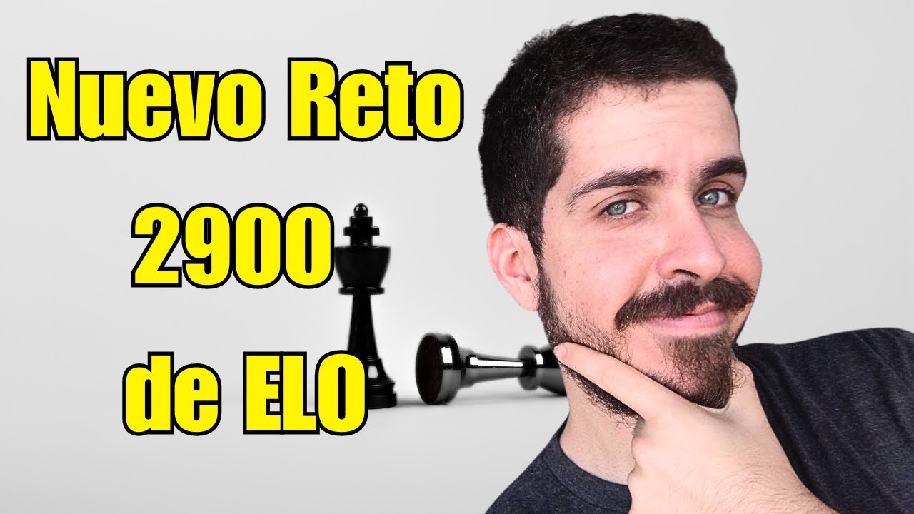 NUEVO RETO +2900 de ELO en Ajedrez! (top 1% Chesscom)