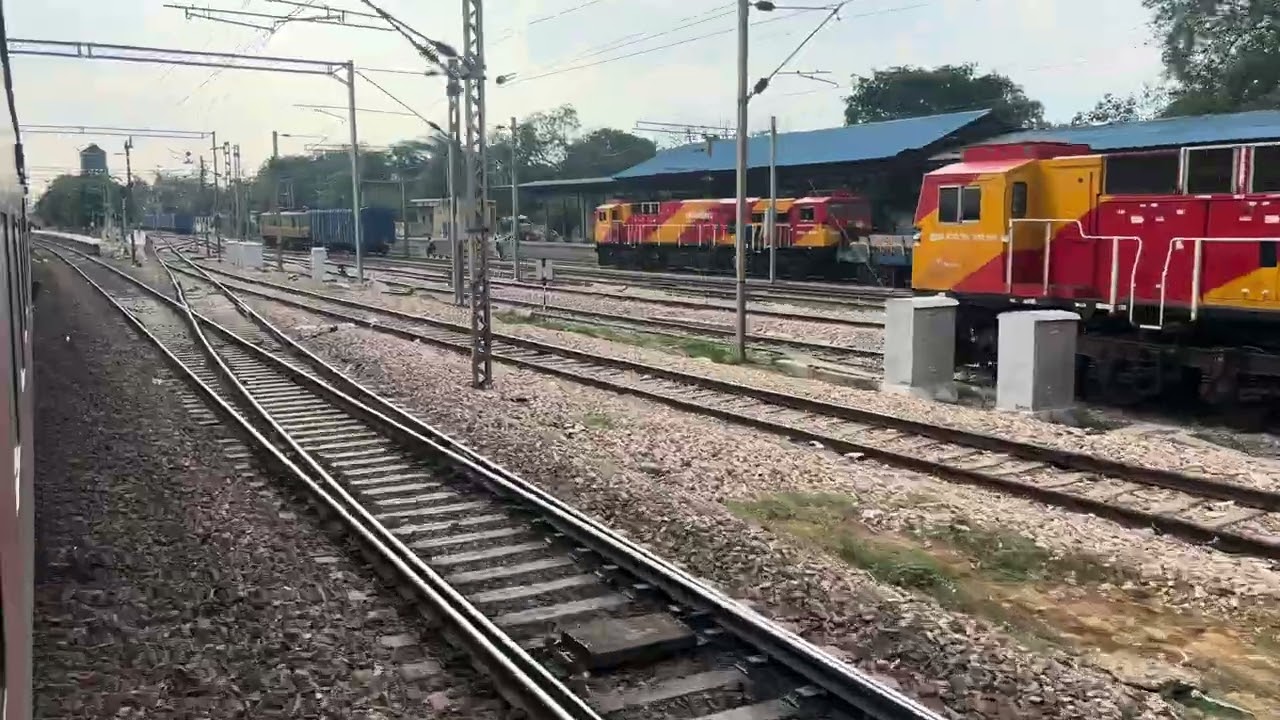 Sealdah Ajmer Express Skipping SHIKOHABAD railway station | FIRST AC JOURNEY