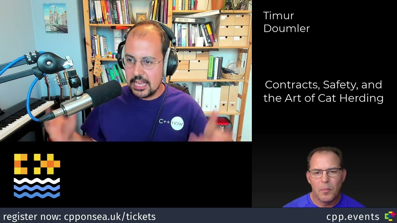 Contracts, Safety, and the Art of Cat Herding - Keynote Interview With Timur Doumler