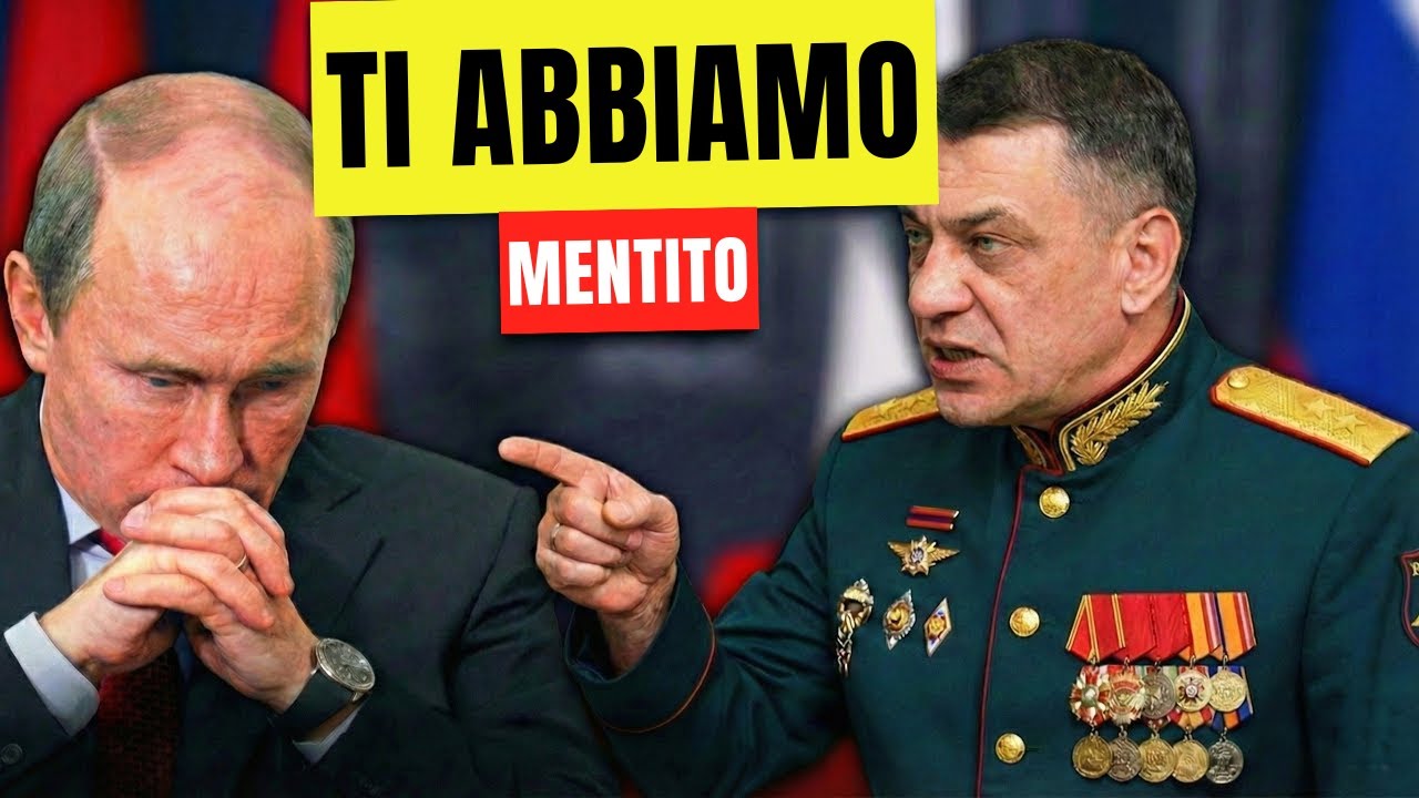 IL CREMLINO CROLLA: i generali si rivoltano contro Putin, mappe segrete rivelano la sconfitta totale