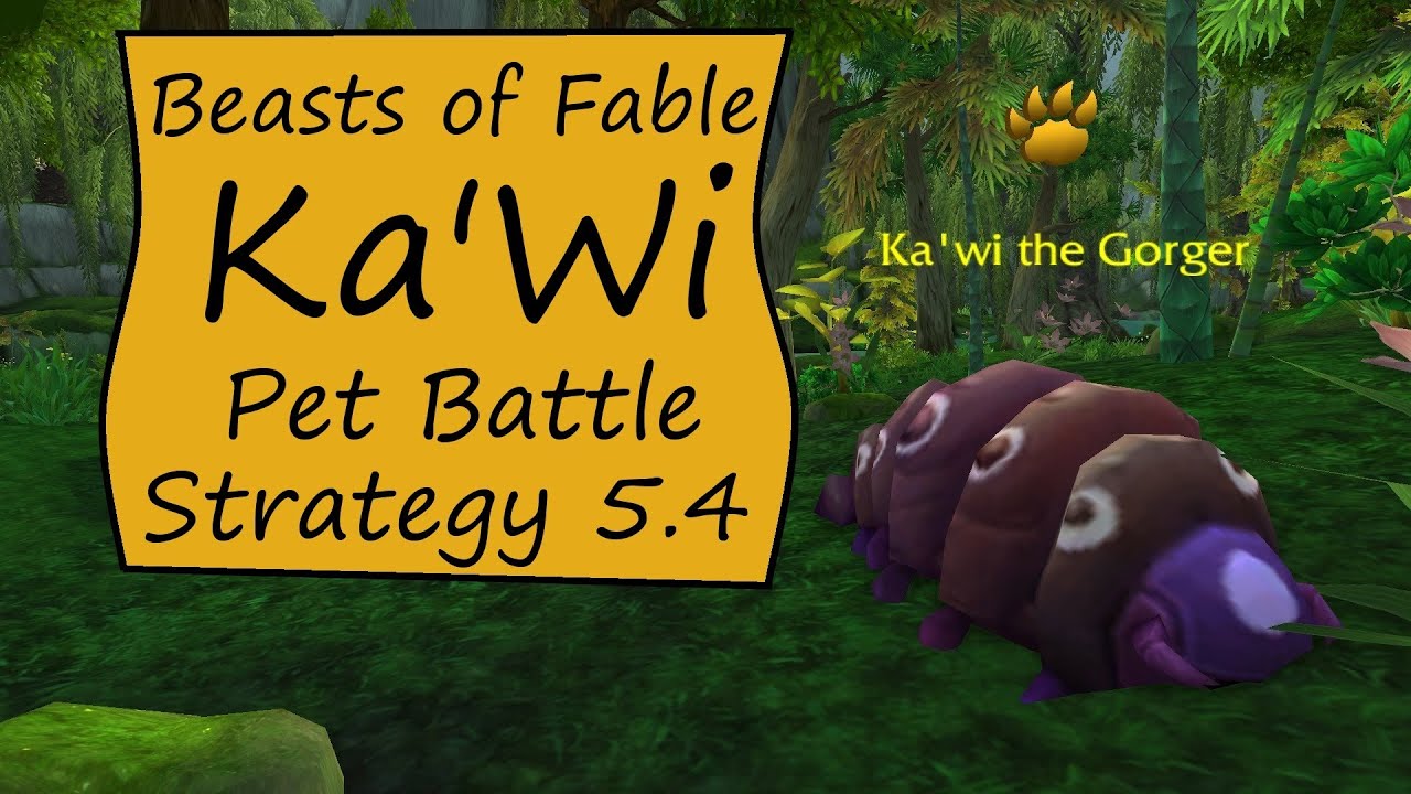 Ka'wi: Beasts of Fable Pet Battle Guide 5.4