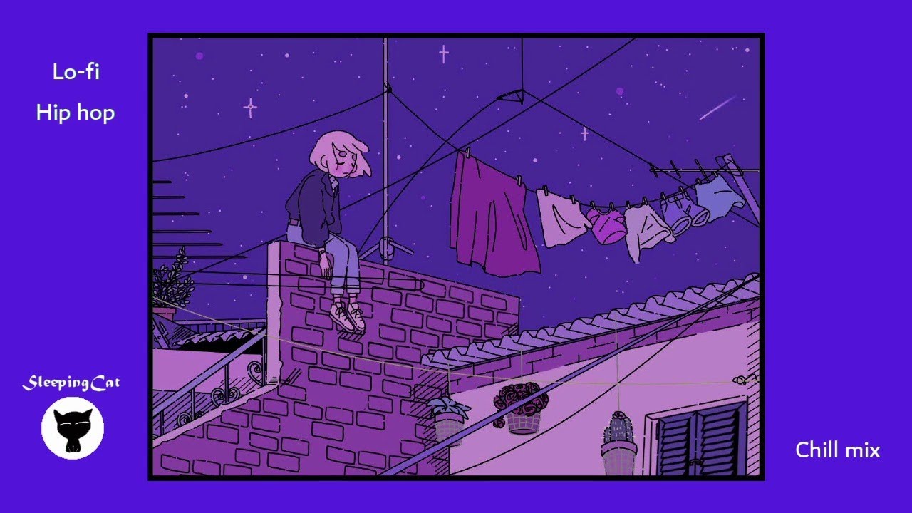 Lofi Midnight Music ♪ Sleep Music, Relaxing Music