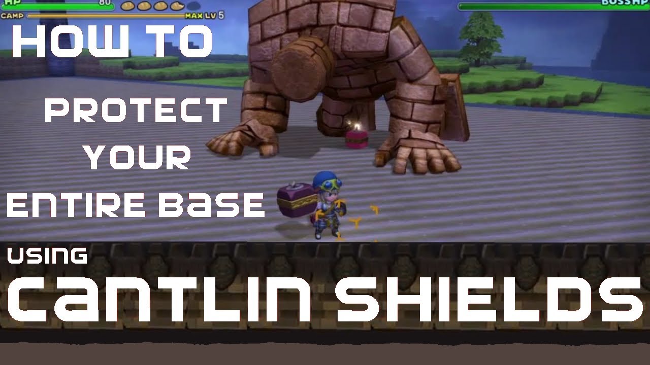 How To: | Protect your ENTIRE base with CANTLIN SHIELDS | DQB