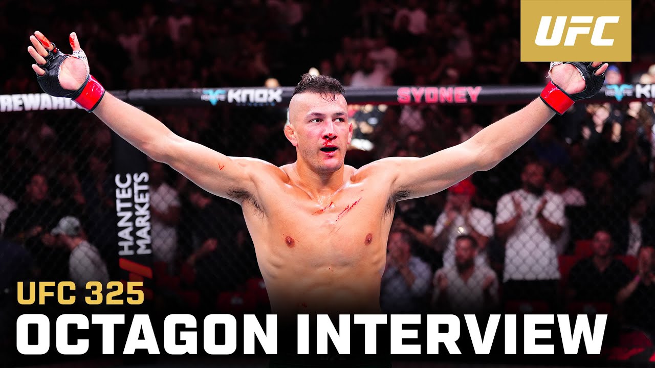 Cam Rowston Octagon Interview | UFC 325