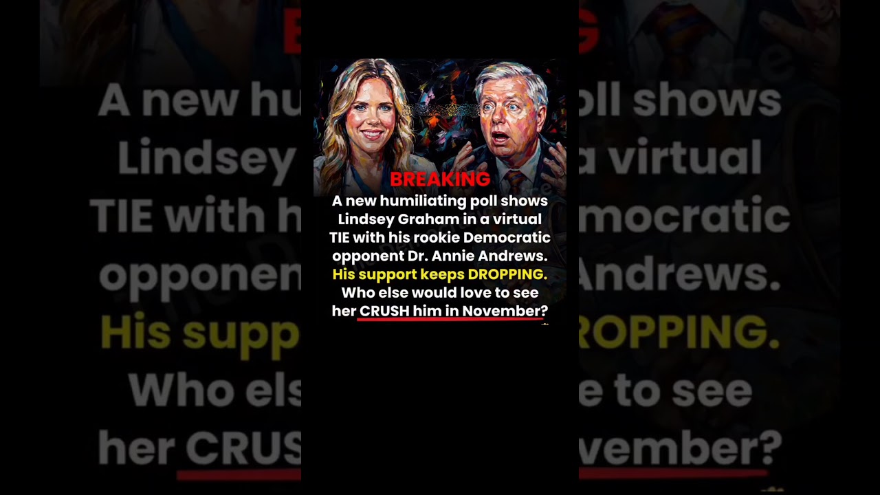 New Poll Shocks Lindsey Graham as Dr. Annie Andrews Closes the Gap