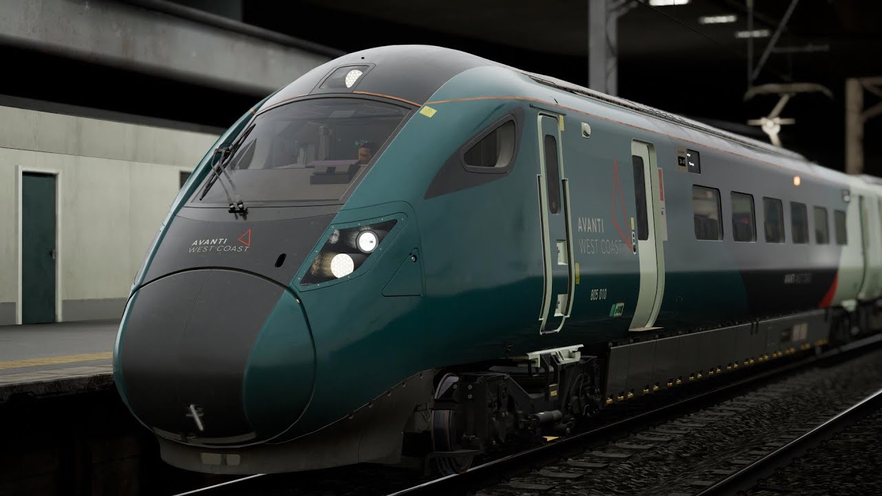 Train Sim World 6 - Saturday Night Crawl Scenario - Class 805 - West Coast Main Line South