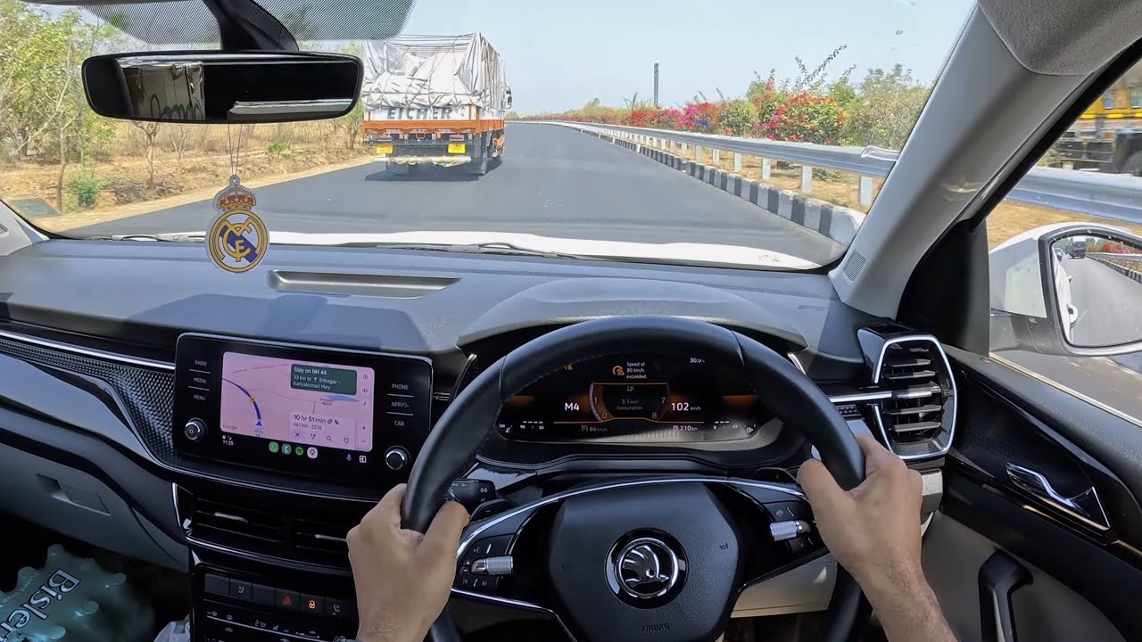 Exciting NH44 Drive Continues | &Scaron;koda Kushaq | Day 2, Ep2 | POV Drive | 4K