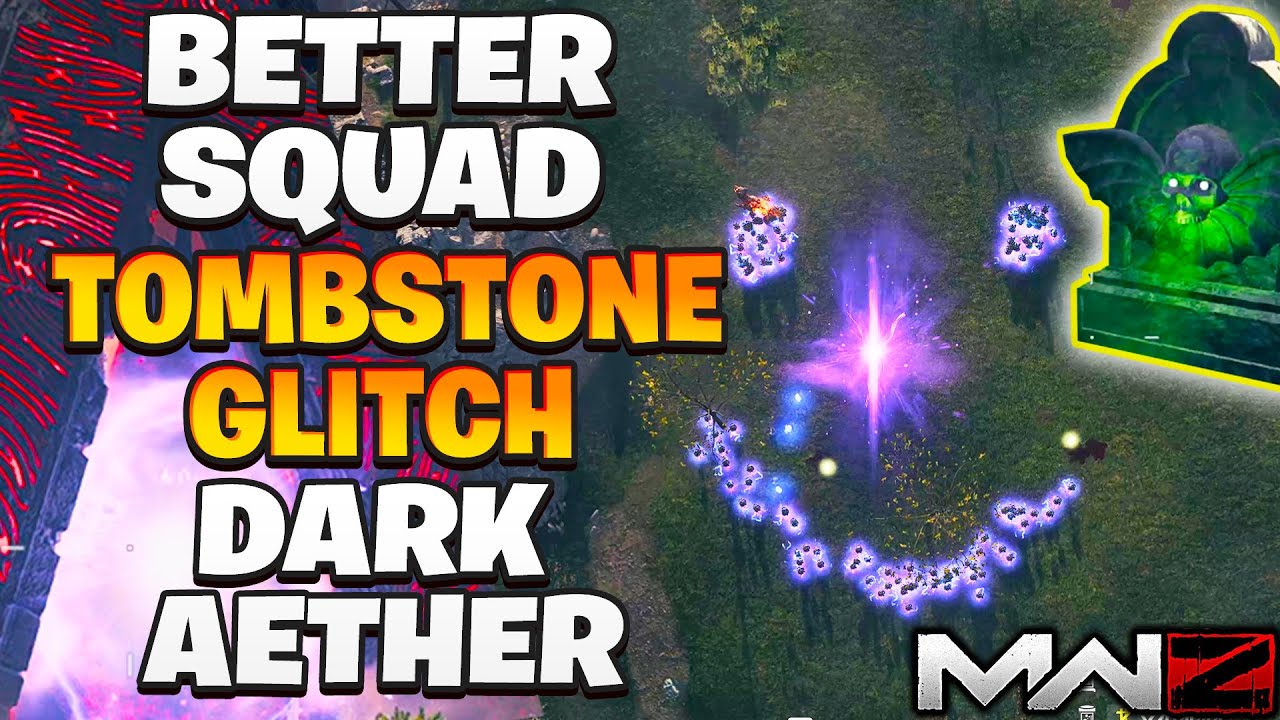 *BETTER* Tombstone Duplication Glitch SQUAD DARK AETHER MW3 Zombies Season 4