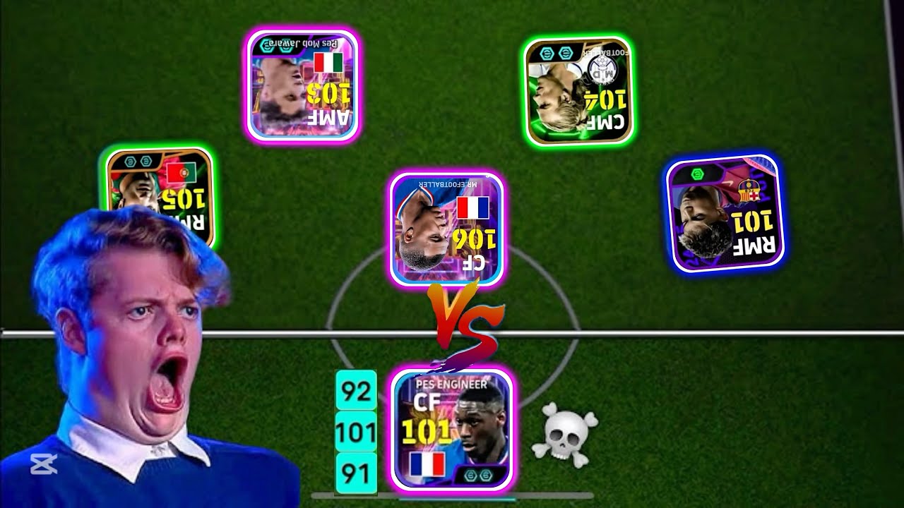 KOLO MUANI Vs Whole Squad 🥶 | First Impression eFootball 2025 Mobile 😮‍💨