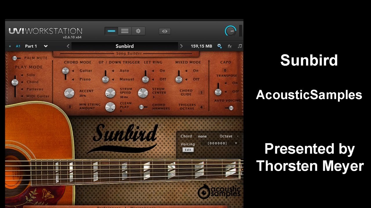 Sunbird from AcousticSamples