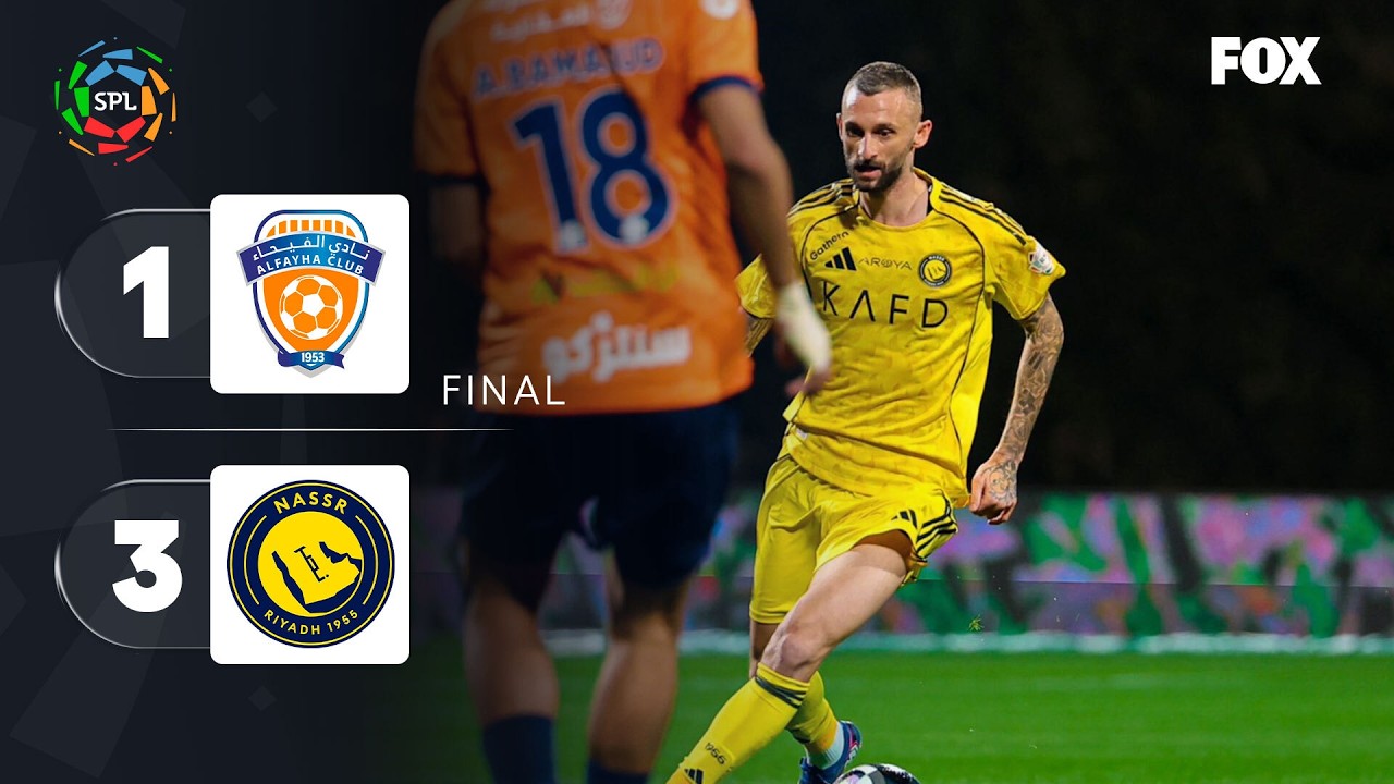 AL-FEIHA 1-3 AL-NASSR | RESUMEN | SAUDI PRO LEAGUE | JORNADA 24