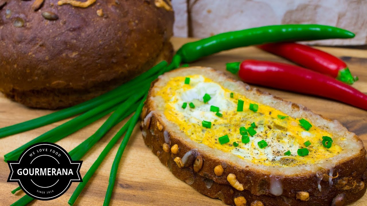 Rezept Rührei Brot aus der Mikrowelle - Mikrowellen Hacks Teil 2 von 6