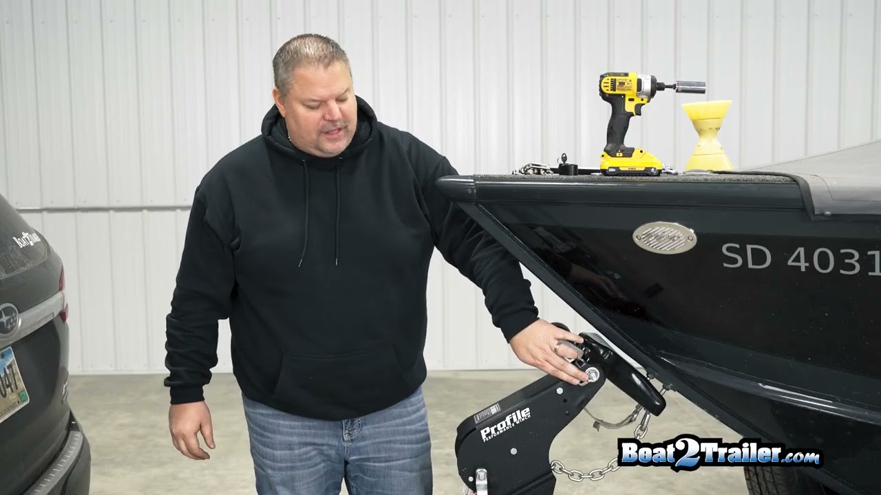 Long Handle Boat2Trailer Boat Latch Installation | Install Boat2Trailer | Ramp N Clamp