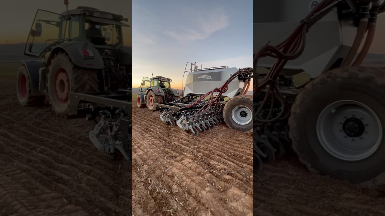 Siewnik no-till Horizon DSX 60-18 #notill #farming #fendt #agriculture #farmlife #farm #seeder