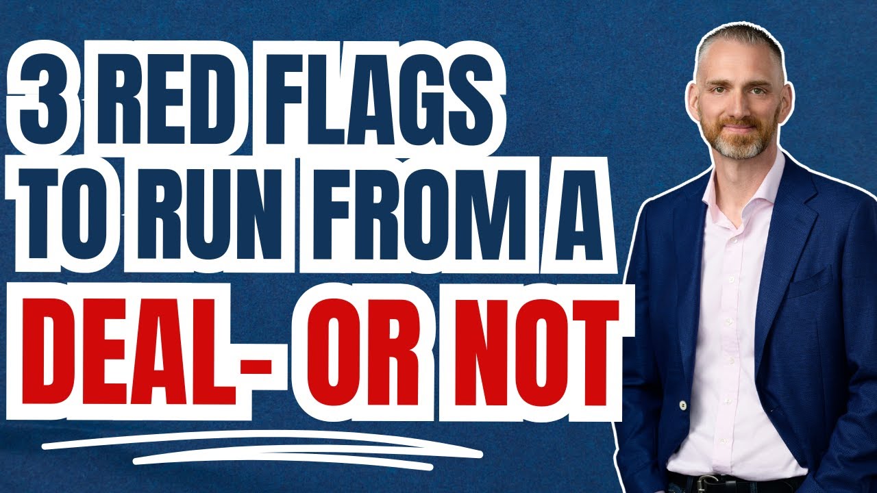 3 Red Flags to Run from a Small Business Purchase? - David says differently