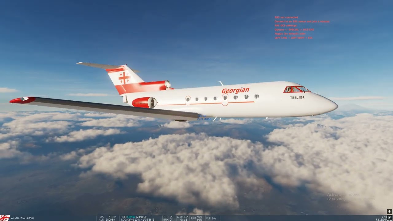 Digital Combat Simulator Chinook flying in DCS Practice 2