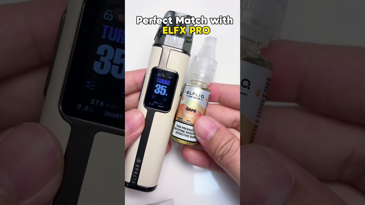 ELFLIQ | NEW FLAVOUR | ELFX PRO