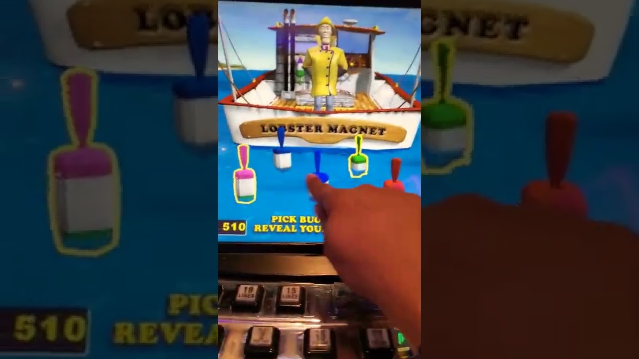 Buoy Bonus Game on Lobstermania at Pala Casino Resort #PalaCasino #Gambling #Casino #Slots #Vegas