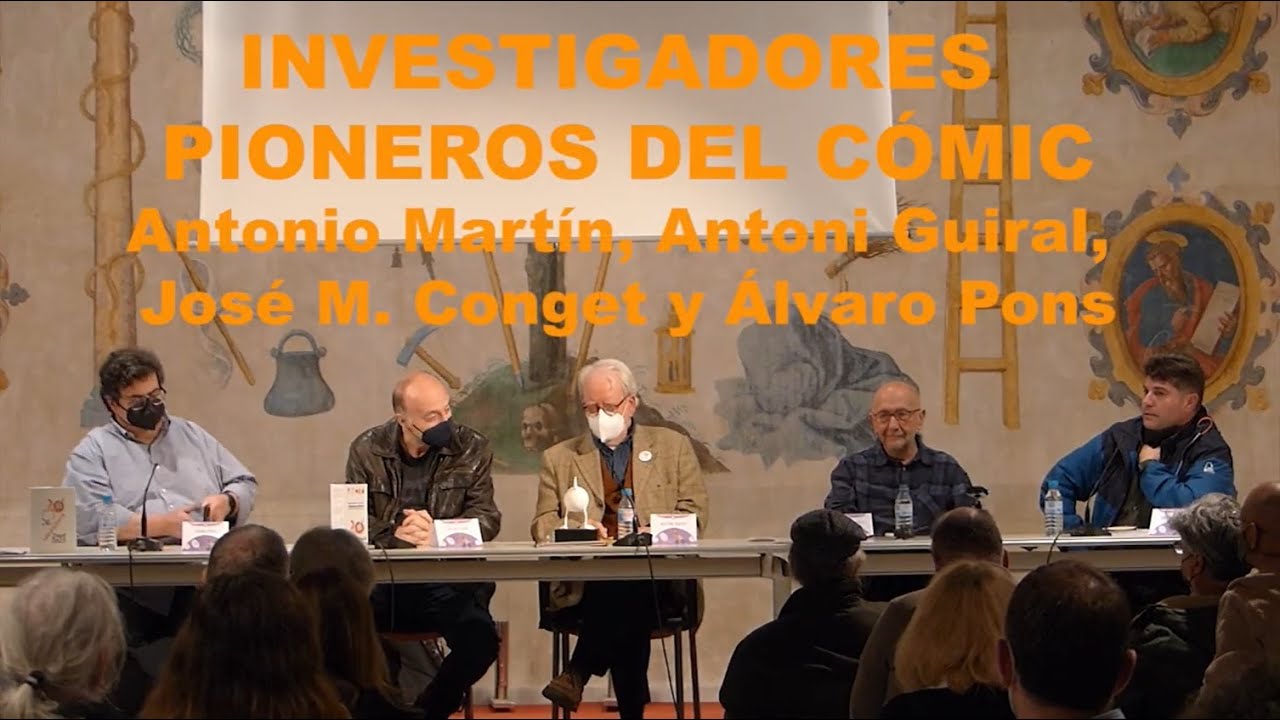 I Simposio Tebeosfera:  Mesa redonda sobre los investigadores pioneros del cómic en España