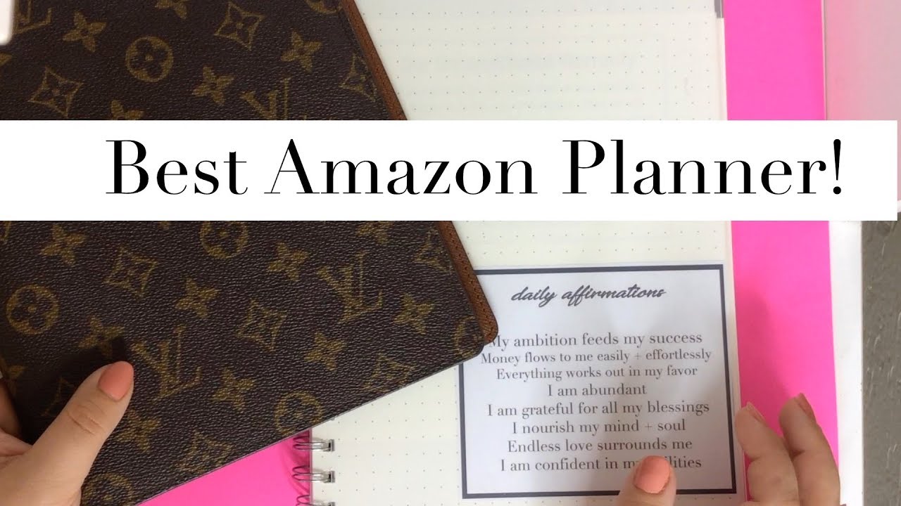 Best Amazon Planner! My New Favorite for Louis Vuitton Desk Agenda
