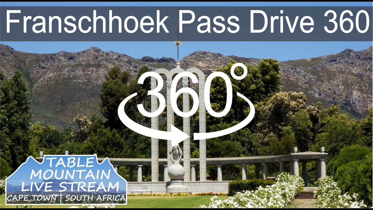 Franschhoek pass 360 Franschhoek Monument to Theewaterskloof Dam