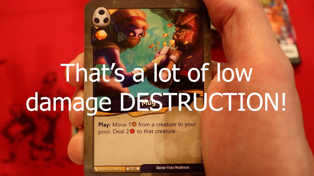 That's A Tiny Amount of Creatures For A Keyforge Deck!