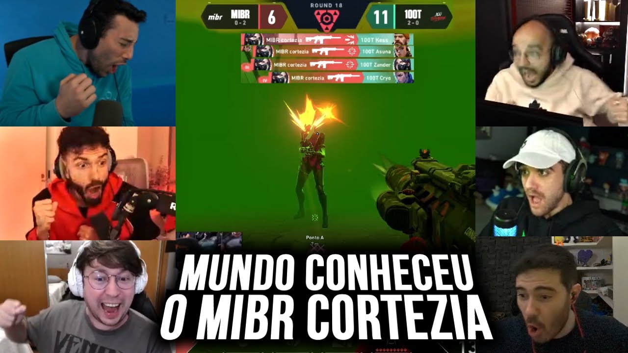 REAÇÃO DO MUNDO VENDO O CLUTCH 1x3 ABSURDO DO CORTEZIA CONTRA A 100T!