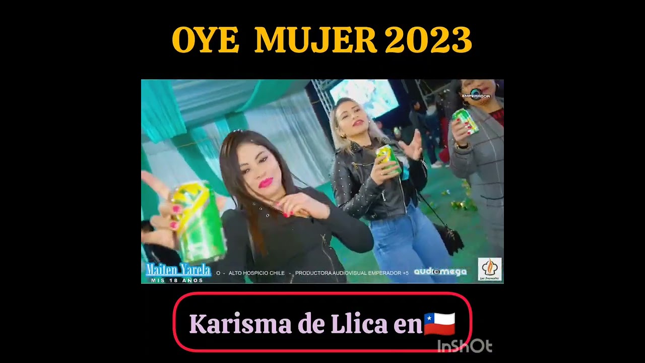 OYE MUJER KARISMA DE LLICA🇧🇴 2023 ALTO HOSPICIO🇨🇱