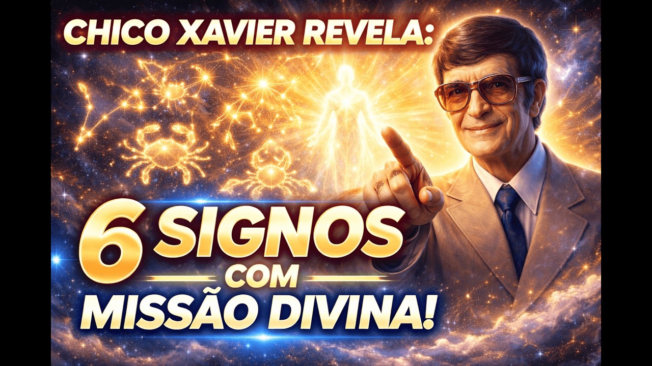CHICO XAVIER CONFIRMA: Estes 6 SIGNOS SÃO GUARDÕES DA LUZ COM MISSÃO DIVINA!