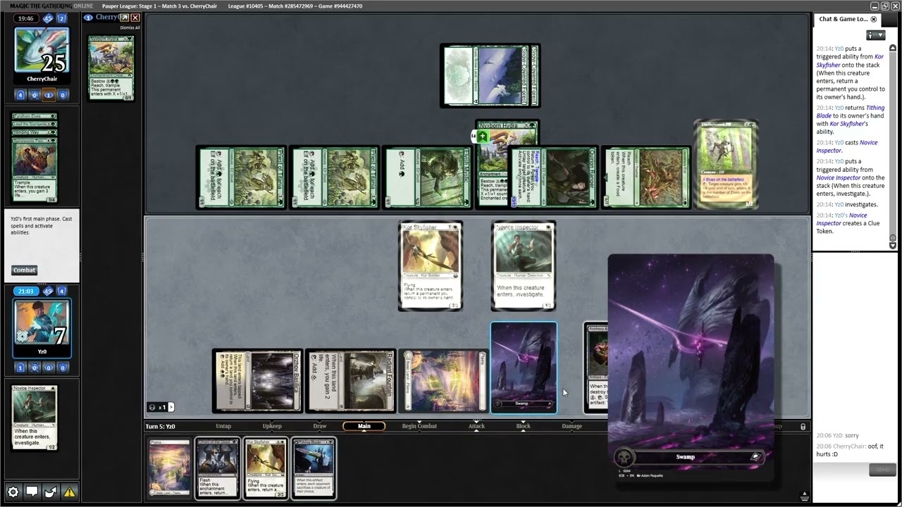 Elves VS Orzhov blink #mtgpauper