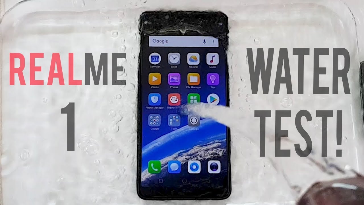 OPPO Realme 1 Water Test! Actually Waterproof?