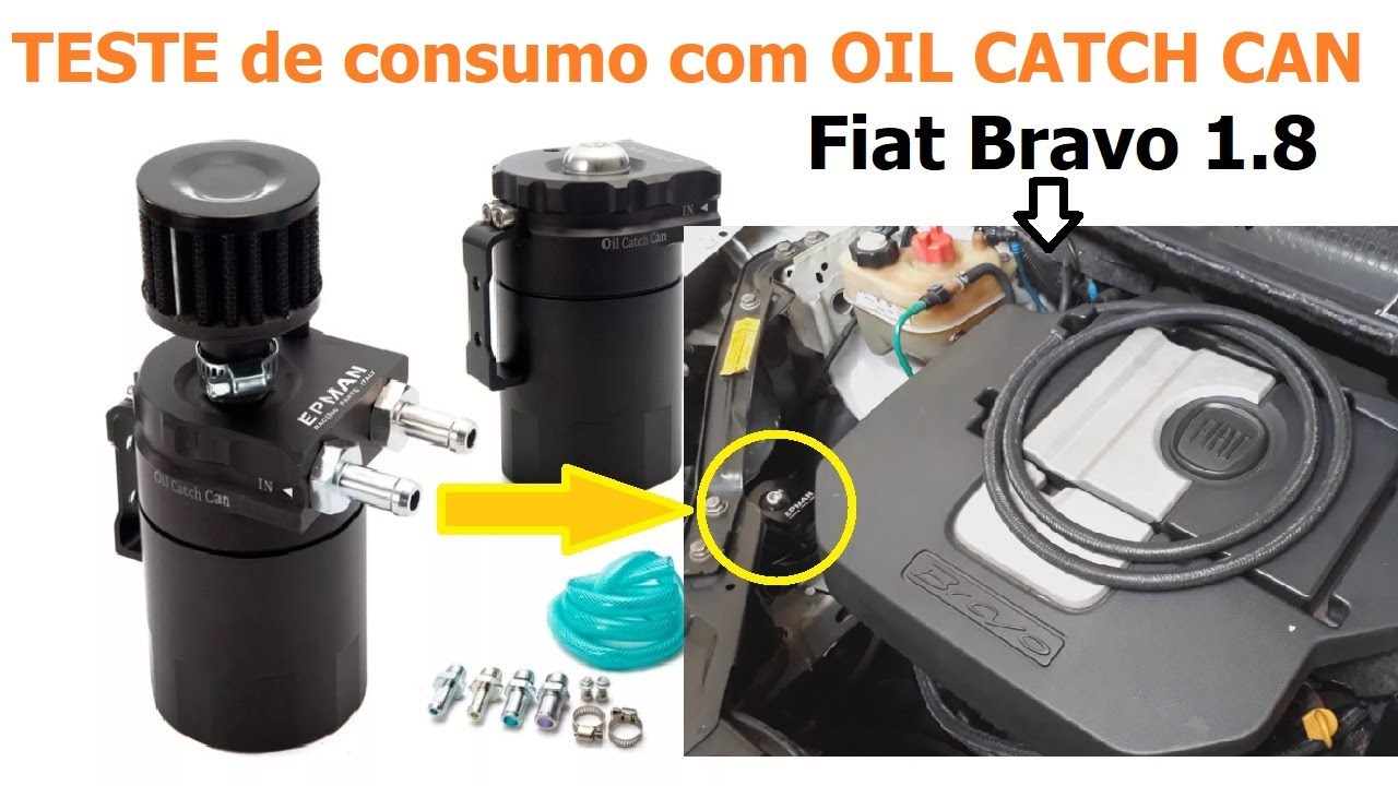 O resultado do teste de consumo e desempenho com o OIL CATCH CAN instalado no motor