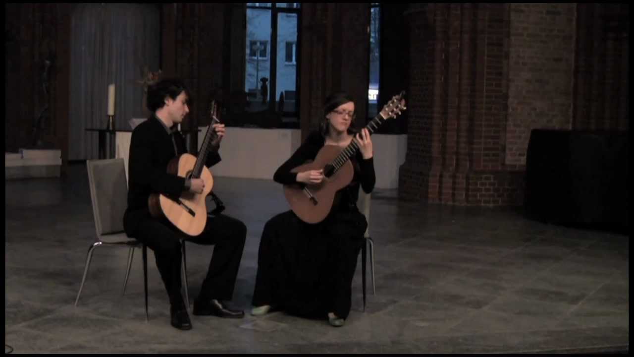 NoiZ guitar duo - Sonata K.27 - Domenico Scarlatti
