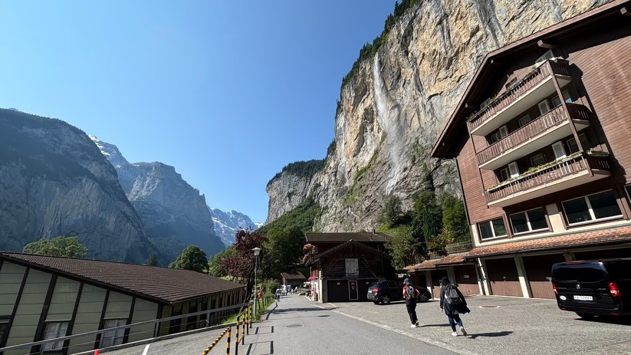 2024/07/25 สวิตเซอร์แลนด์ Pic04 เลาเทอร์บรุนเนิน-เมอเริน #murren #lauterbunnen #switzerland 