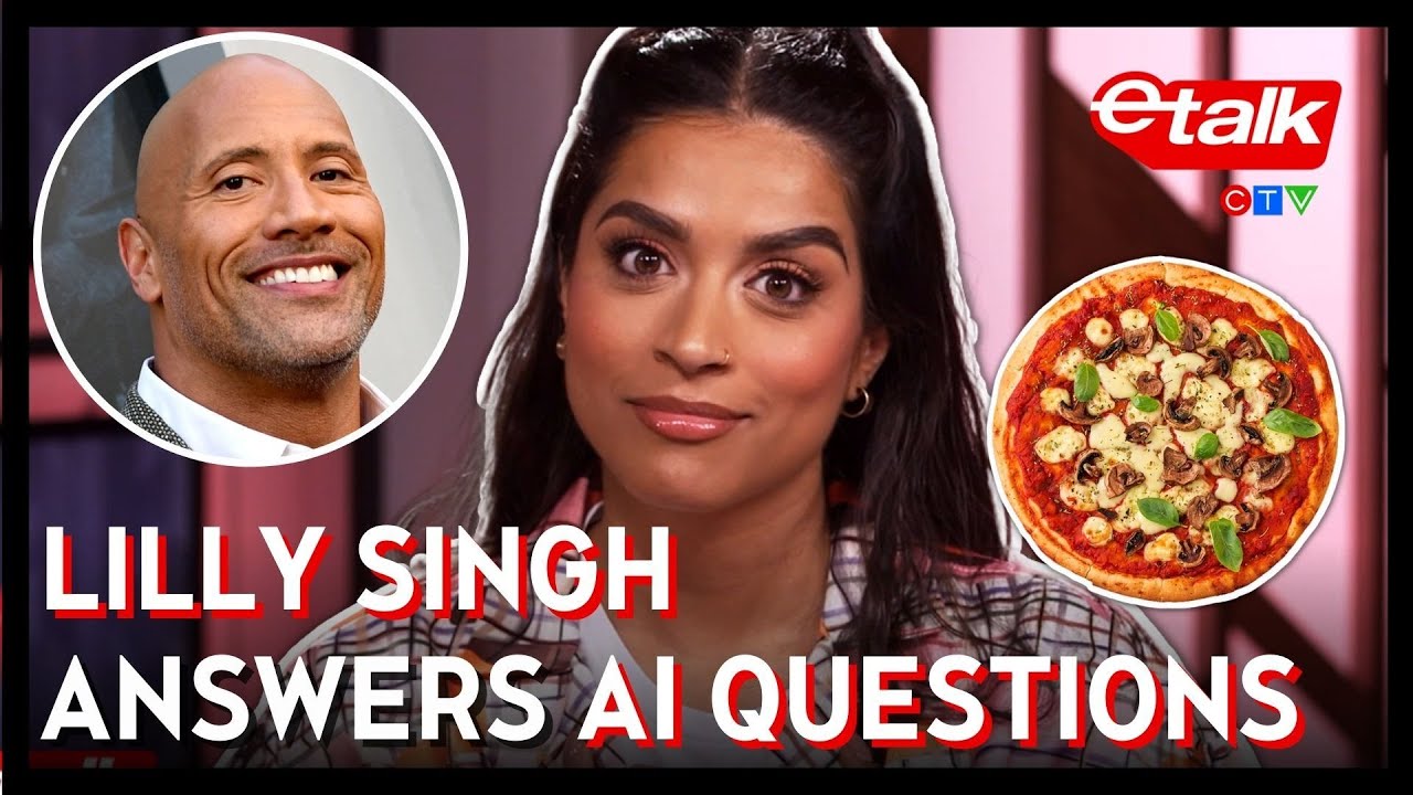 Lilly Singh wants to live as The Rock for a day | Etalk AI Interview