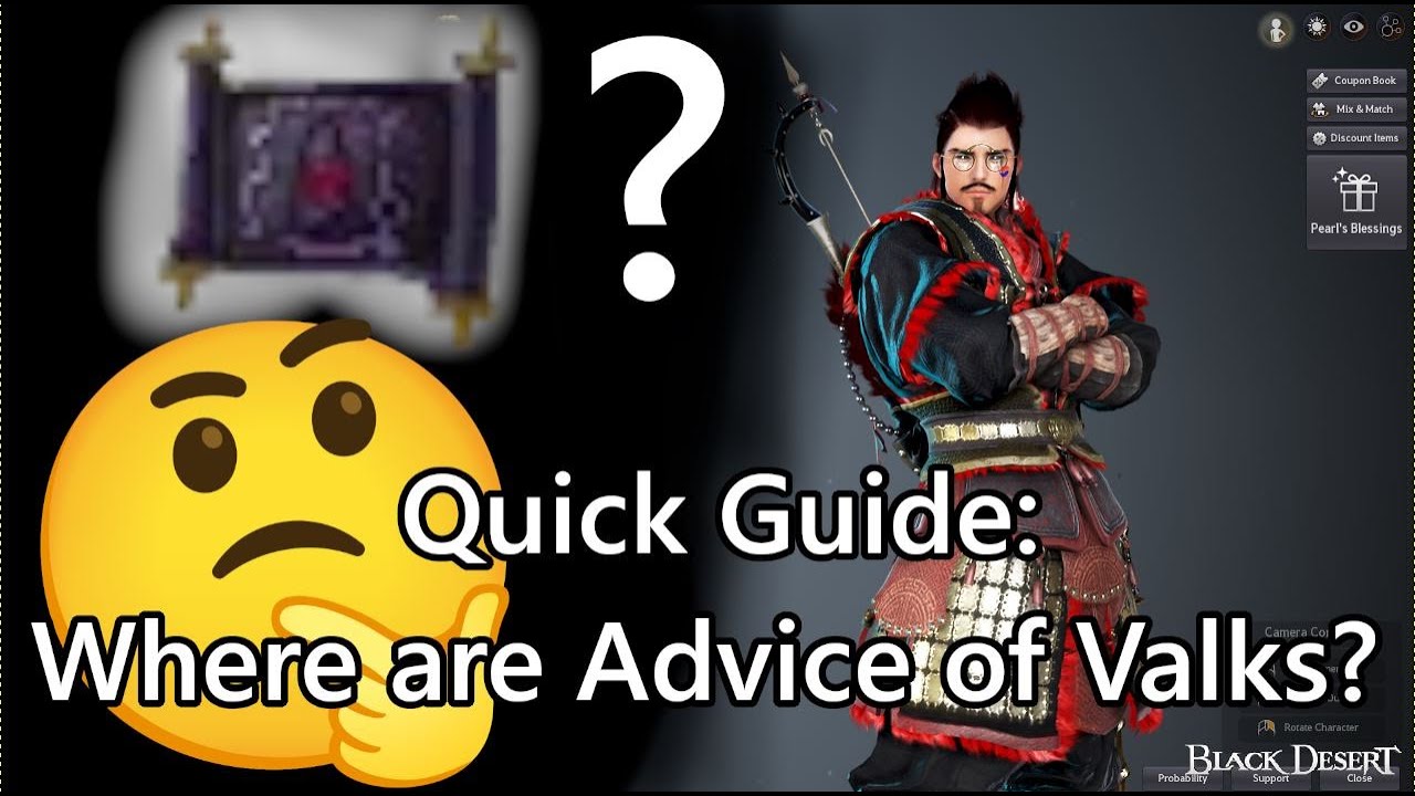 [OUT DATED] Quick Guide: Where are my Advice of Valks?