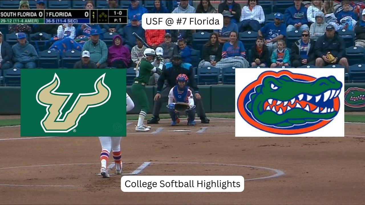 USF @ #7 Florida | College Softball Highlights