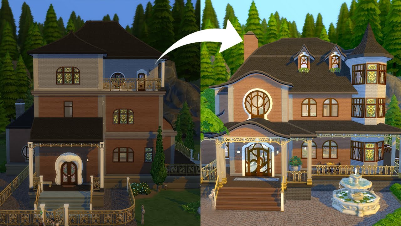 This house from The Sims 4: Realm of Magic is a NIGHTMARE...but can I fix it?
