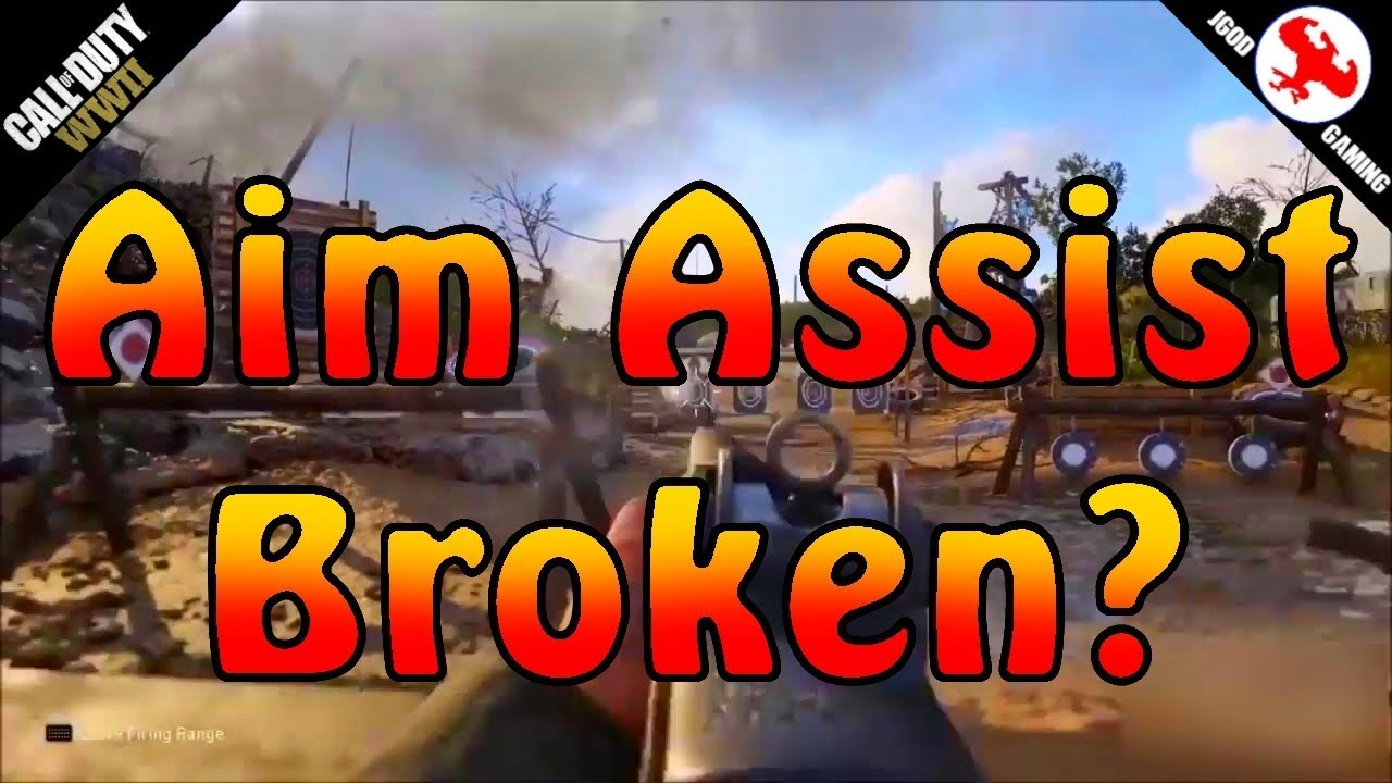 Proof That Aim Assist is Broken in Cod WW2