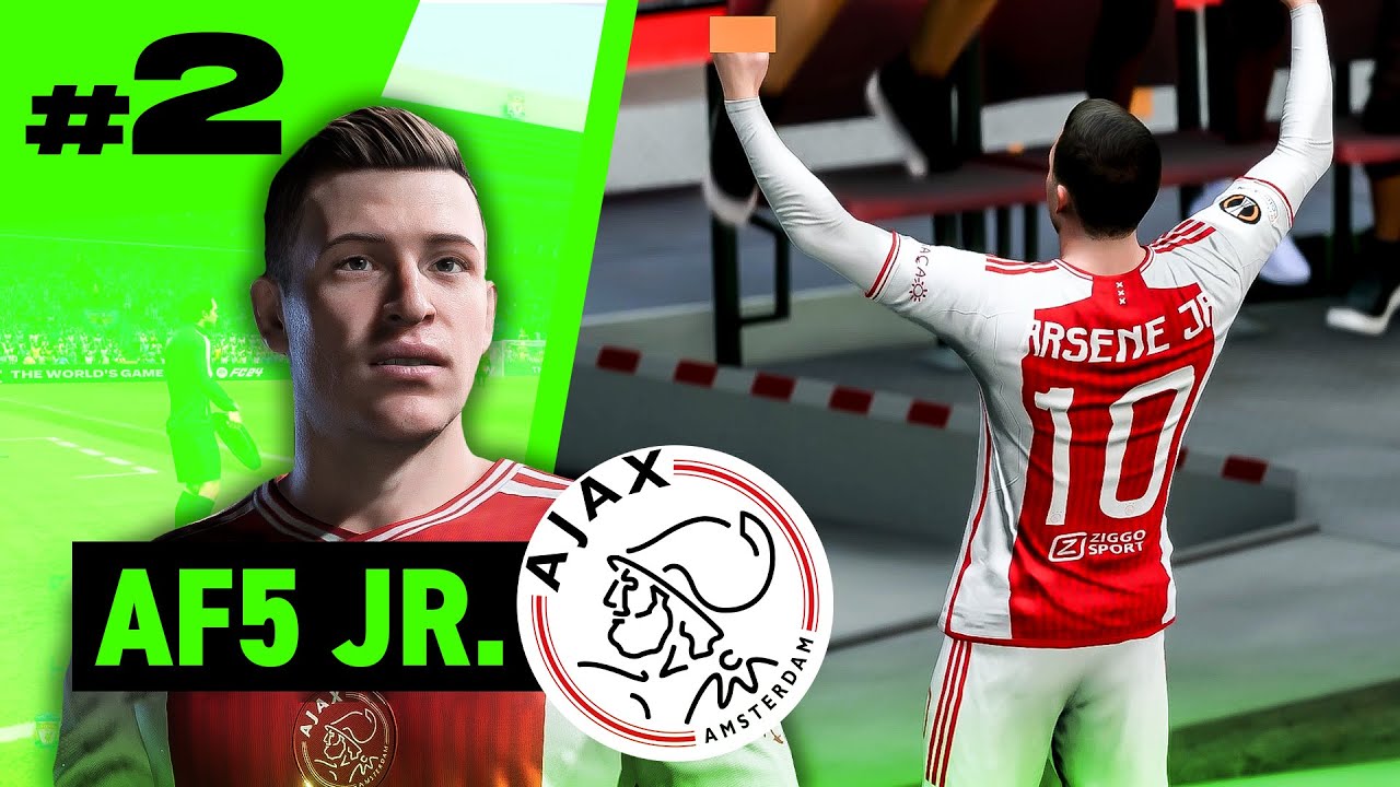 AF5 JR : 1&Egrave;RE SAISON & NOUVEAU CLUB ?! CARRIERE JOUEUR FC24 ! #2