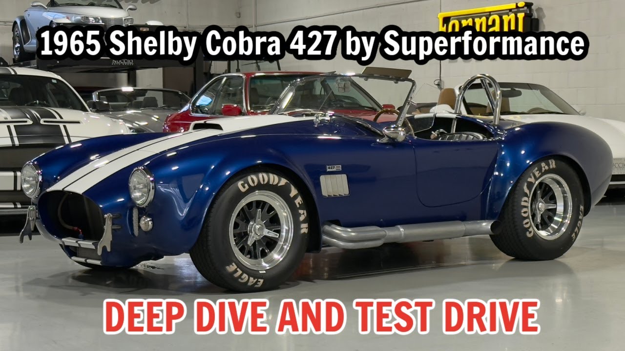 1965 Shelby Cobra 427 by Superformance - 585 Horsepower - with Chris Moran from 