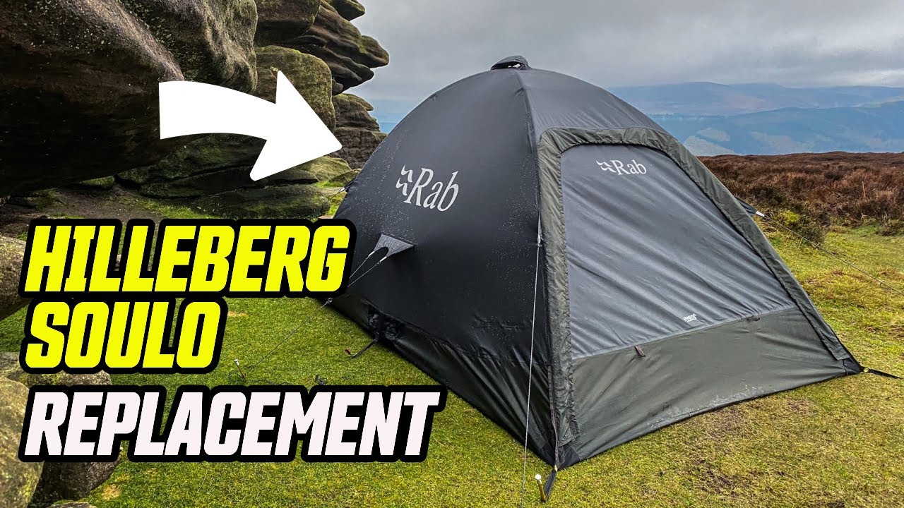 Camping in rain - New TENT & Backpack test