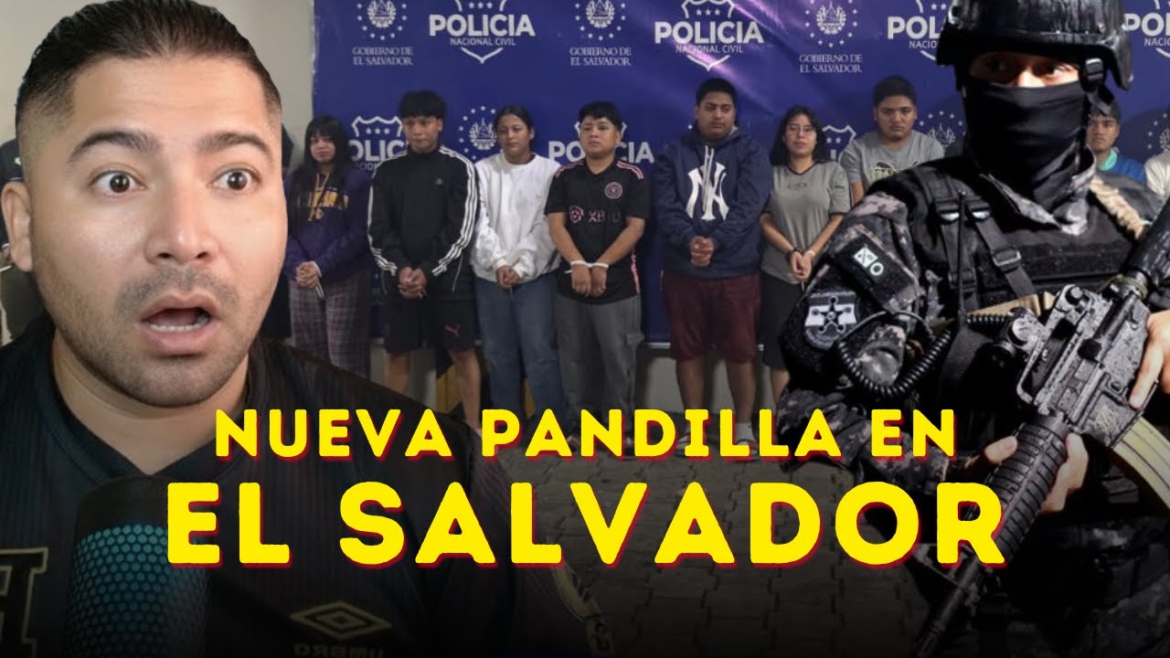 ¡OPERATIVO BRUTAL CONTRA NUEVA PANDILLA EN EL SALVADOR!