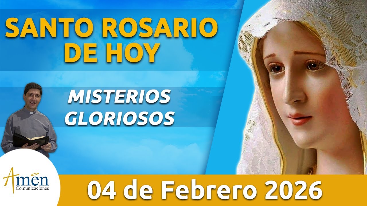 Santo Rosario de Hoy Miércoles 4 Febrero de 2026 l Padre Carlos Yepes l Católica l Rosario l Amén